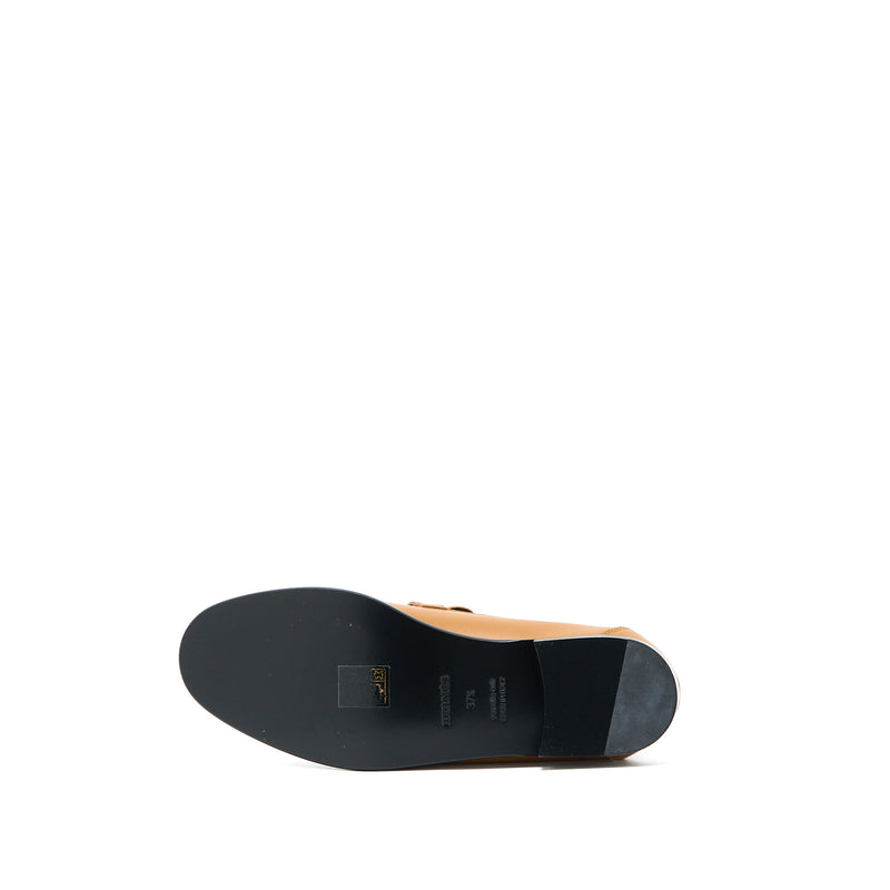 Hermes Size 37.5 Femme Destin Loafer Calfskin Natural SHW