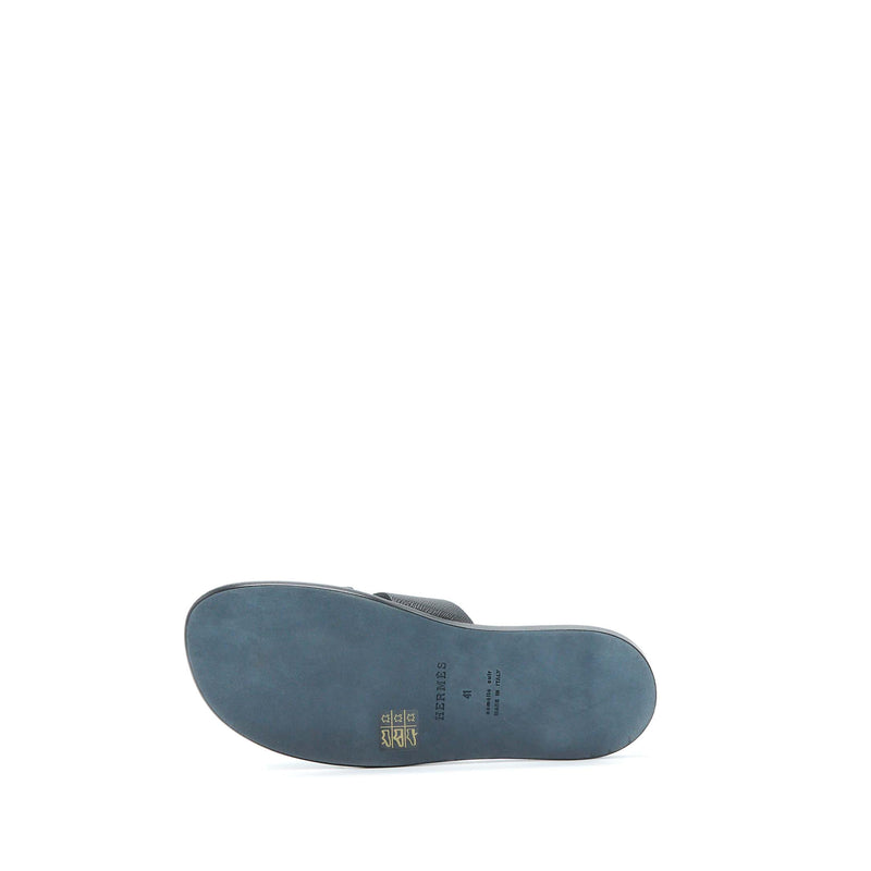 Hermes Size 41 Izmir Sandal Black