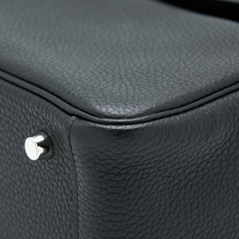 Hermes Lindy 26 Clemence Black SHW Stamp Y