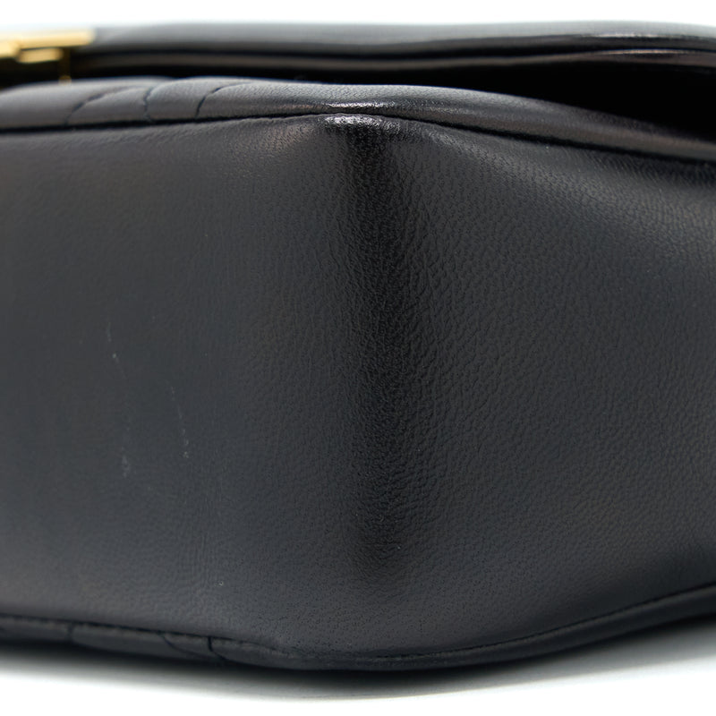 Chanel Seasonal Flap Bag Lambskin Black GHW