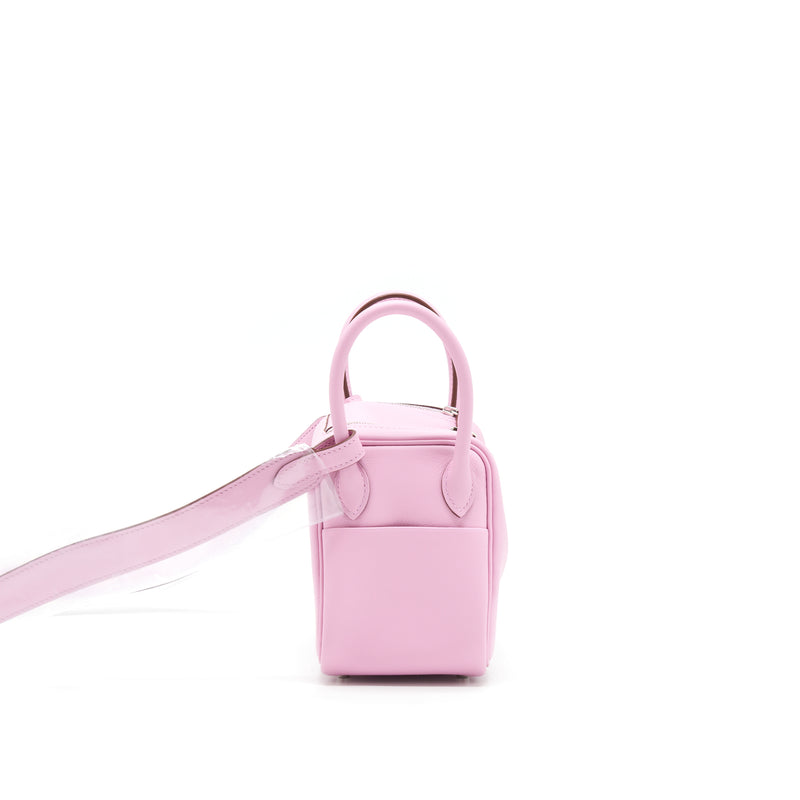 Hermes Mini Lindy Swift X9 Mauve Sylvestre SHW Stamp U