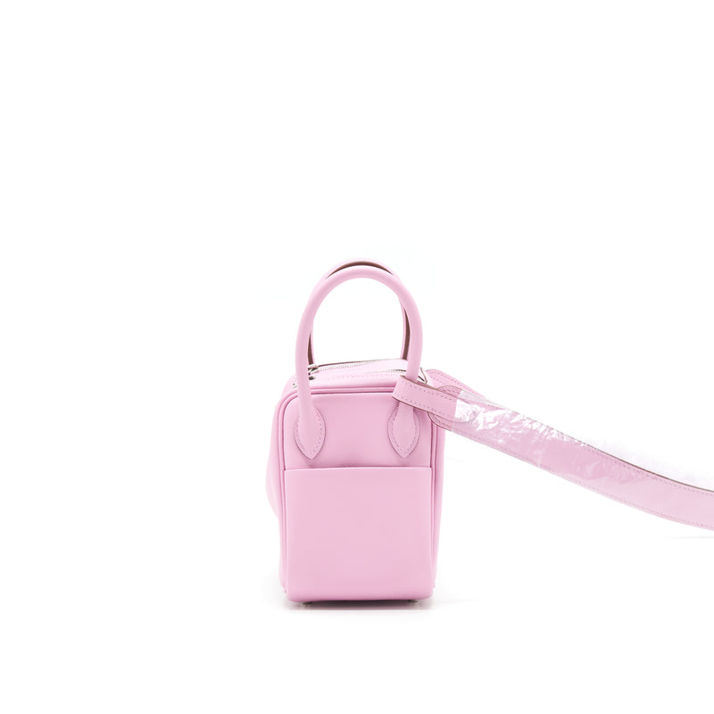 Hermes Mini Lindy Swift X9 Mauve Sylvestre SHW Stamp U