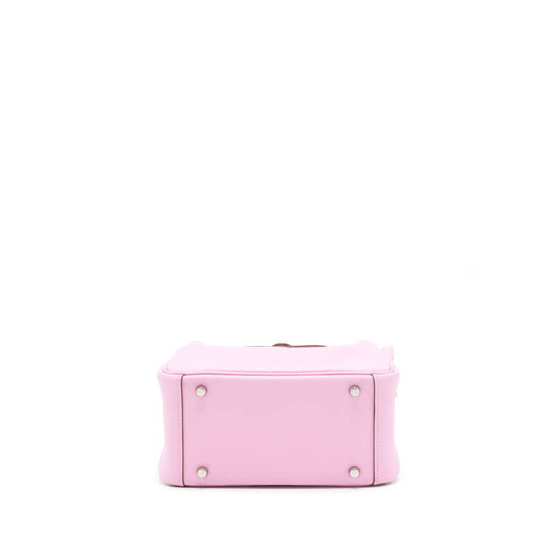 Hermes Mini Lindy Swift X9 Mauve Sylvestre SHW Stamp U