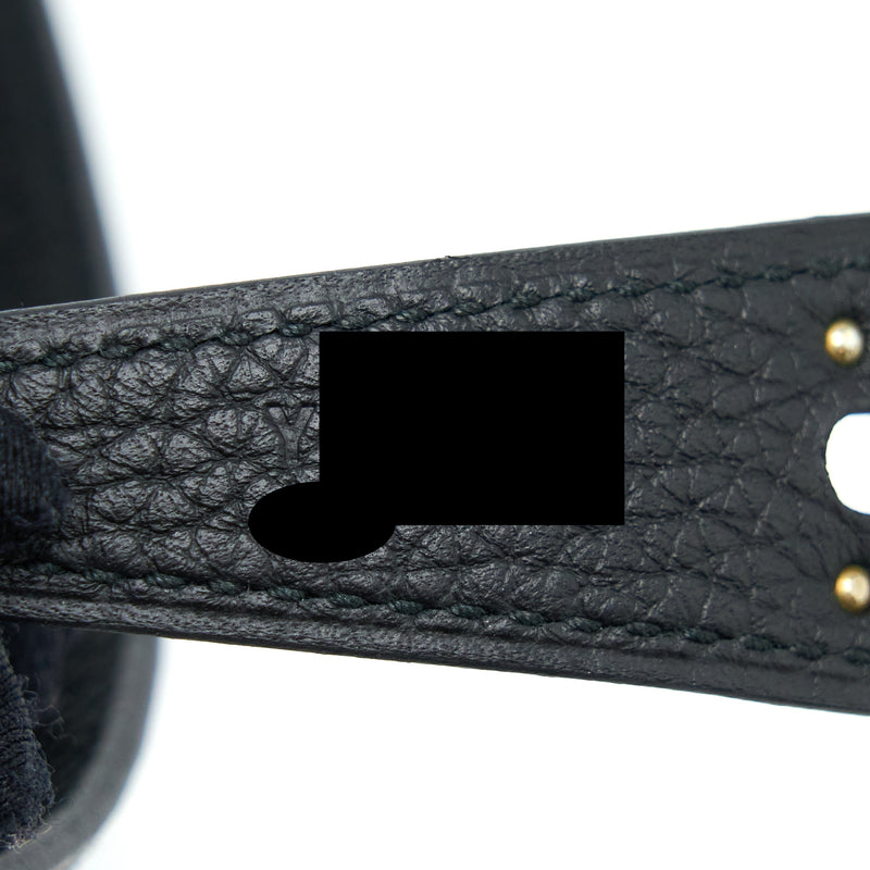 Hermes Lindy 26 Clemence Black SHW Stamp Y