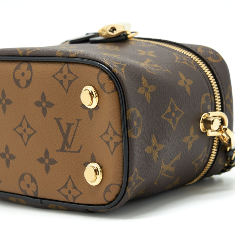 Louis Vuitton Vanity PM Monogram Canvas year 2021 With An Extra Twilly