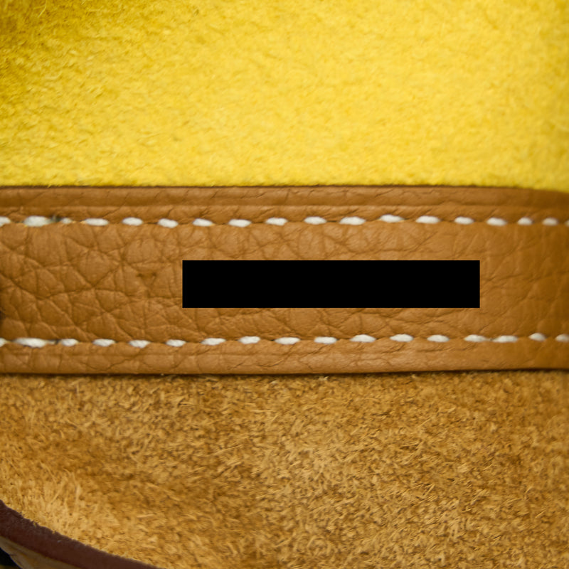 Hermes Picotin 18 Clemence Lime/Sesame SHW Stamp Y With An Extra Twilly