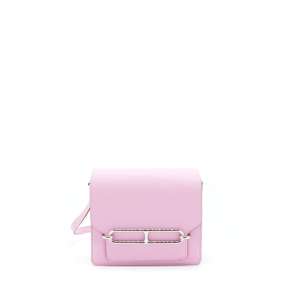 Hermes Mini Roulis Swift Mauve Sylvestre SHW Stamp U