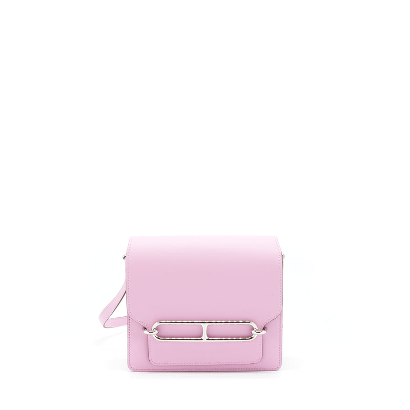 Hermes Mini Roulis Swift Mauve Sylvestre SHW Stamp U