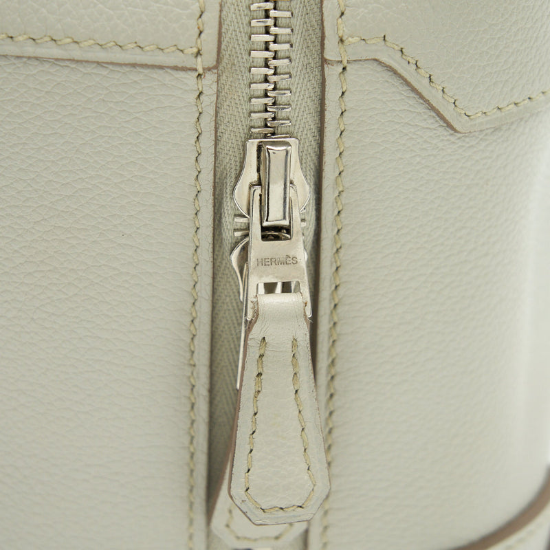 Hermes Maxi Box Evercolor Craie SHW Stamp Square R