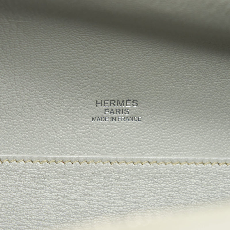 Hermes Maxi Box Evercolor Craie SHW Stamp Square R
