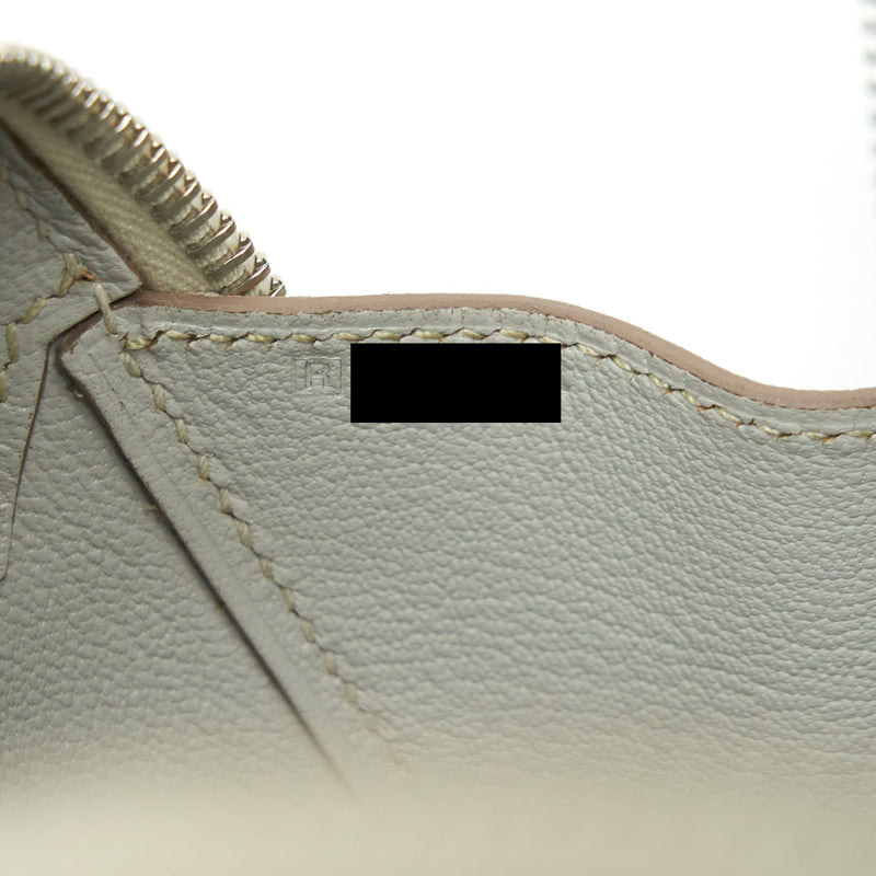Hermes Maxi Box Evercolor Craie SHW Stamp Square R