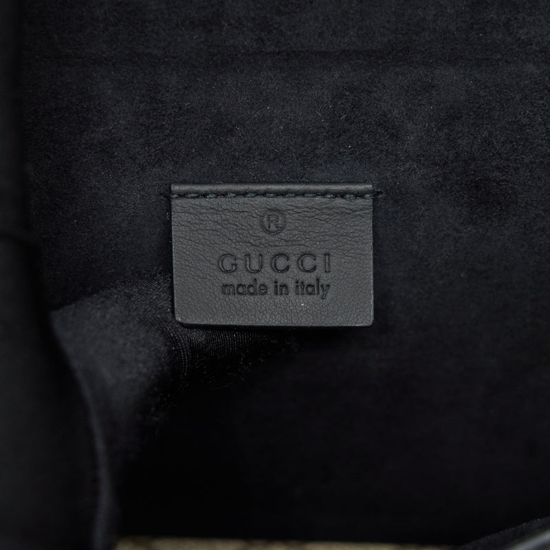 Gucci Dionysus GG Shoulder Bag GG Supreme Canvas / Black SHW