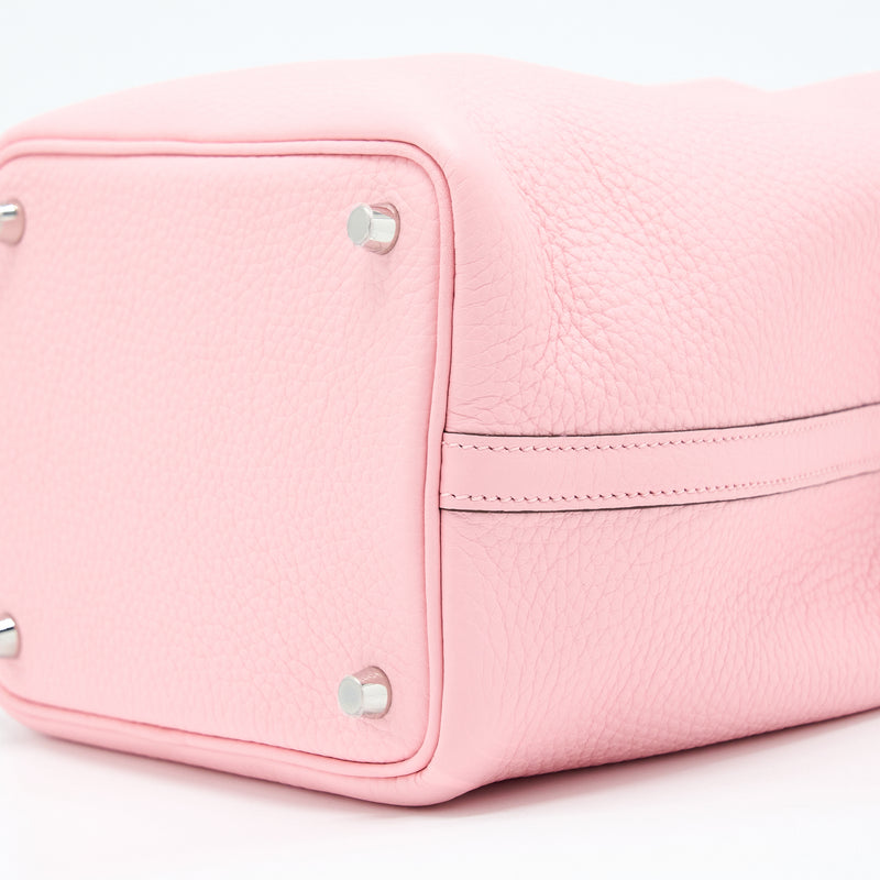 Hermes Picotin 18 Lock Bag 3Q Rose Sakura SHW Stamp Z