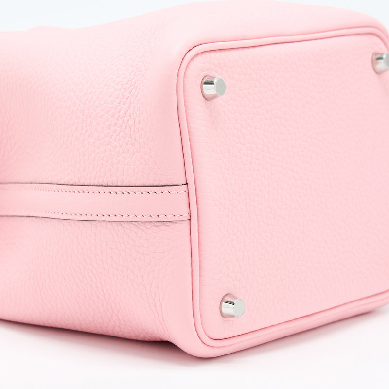 Hermes Picotin 18 Lock Bag 3Q Rose Sakura SHW Stamp Z