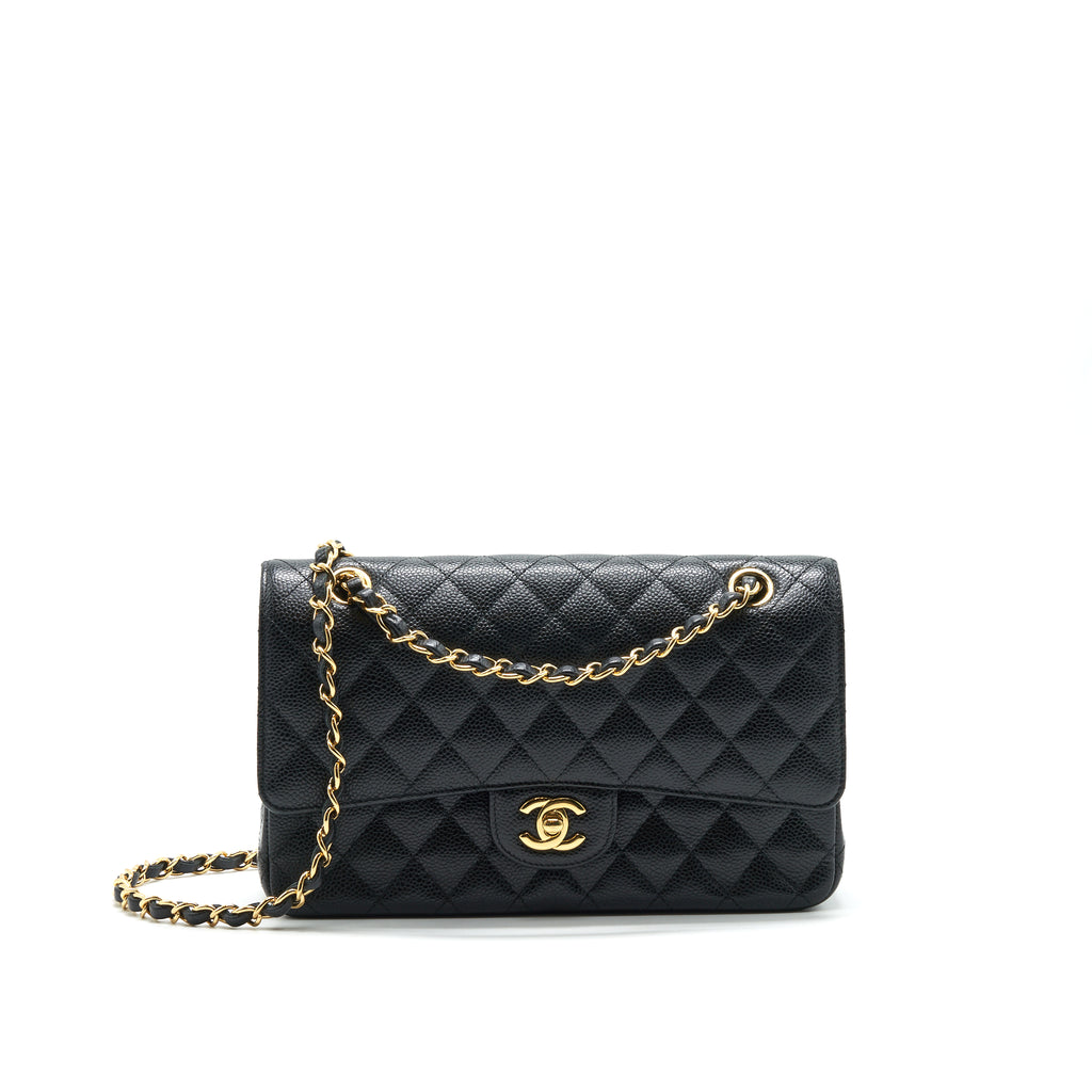 Chanel wallet belt bag black caviar skin gold Condition: 10/10 used Size:  Small Inclusions: Full set Price 105,000 php