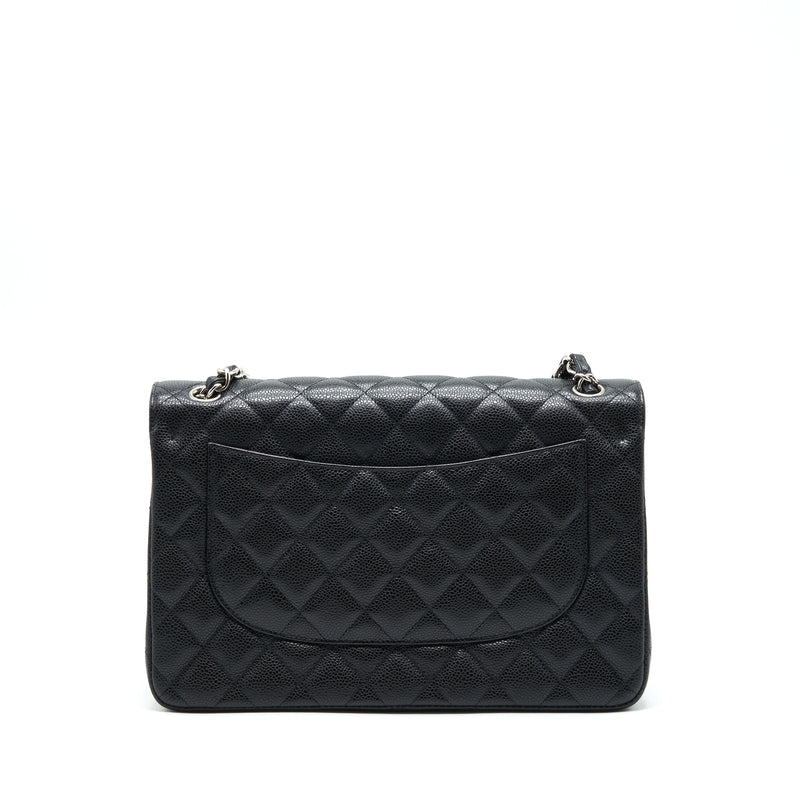 Chanel Jumbo Classic Double Flap Bag Caviar Black SHW