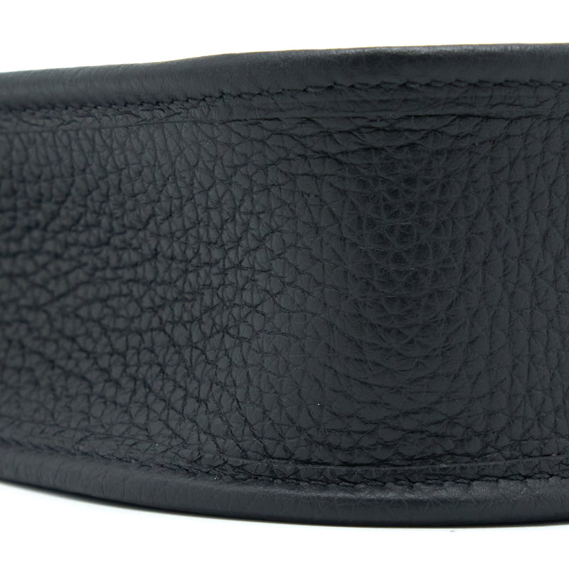 Hermes Mini Evelyne Clemence Black GHW Stamp U