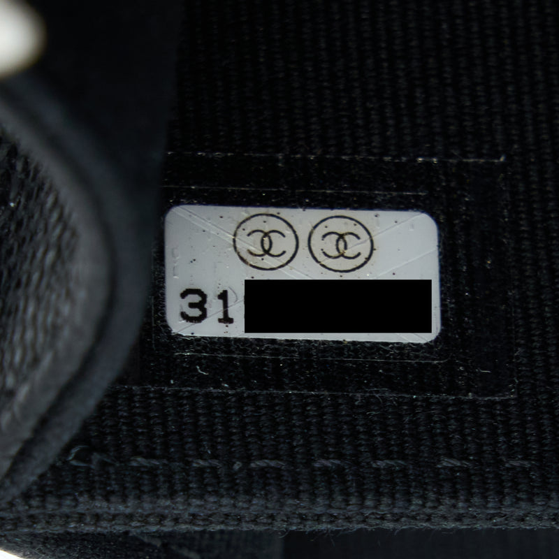 Chanel Clutch With Chain Caviar Black SHW