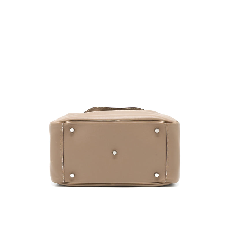 Hermes Lindy 34 Swift Etoupe SHW Stamp Square K