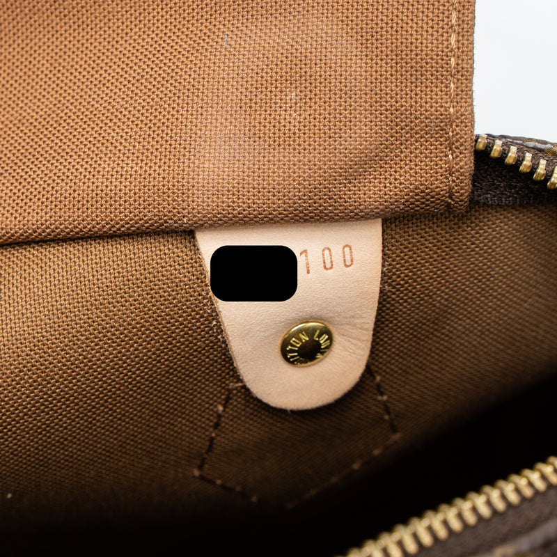 Louis Vuitton Speedy 30 Monogram Canvas GHW