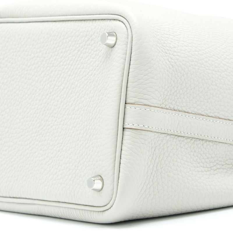 Hermes Picotin 18 Lock Bag 80 Gris Perle SHW Stamp U