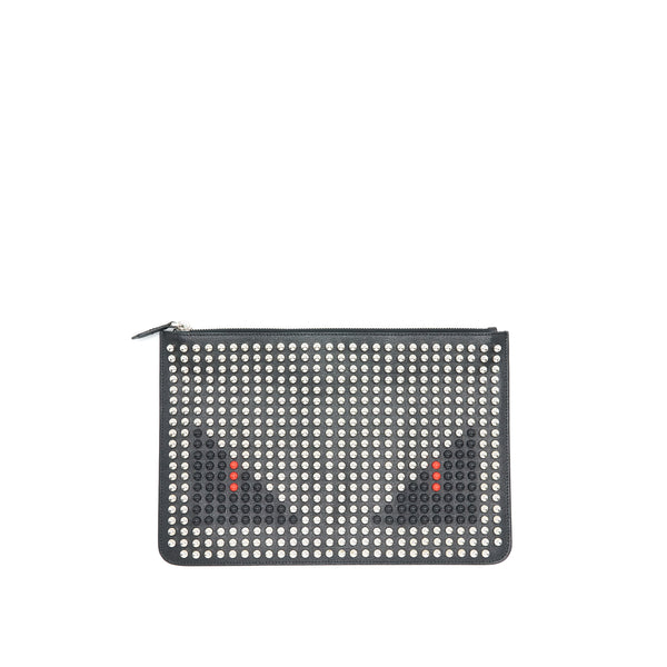 Fendi Studded Unisex Monster Clutch