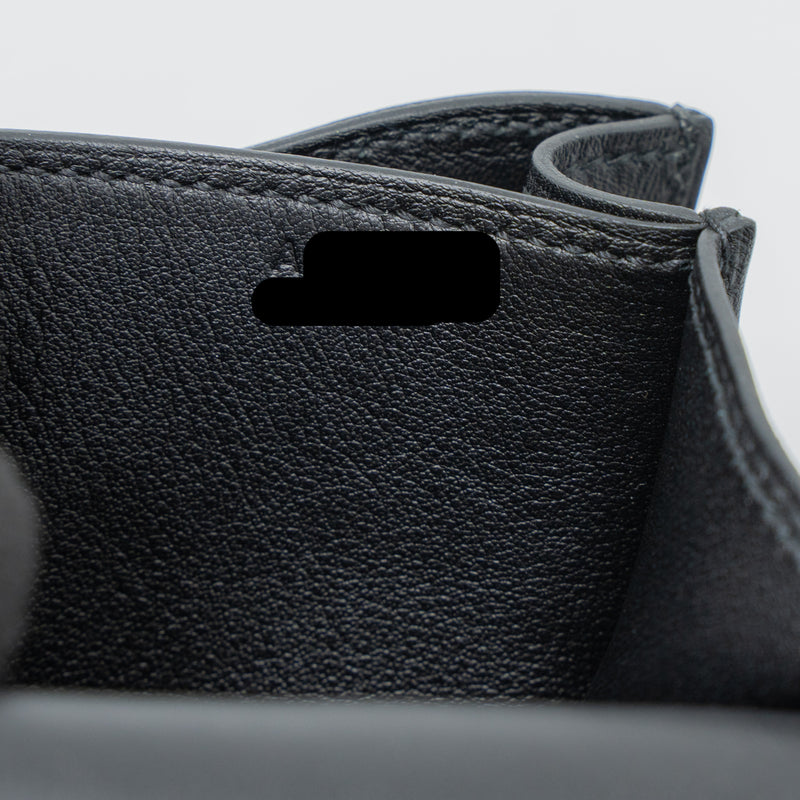Hermes Mini Constance Swift Black SHW Stamp A