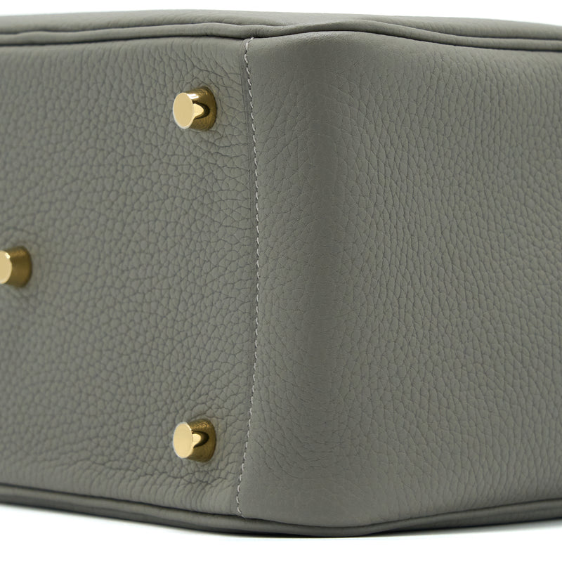 Hermes Lindy 26 Clemence 0L Gris Meyer GHW Stamp U