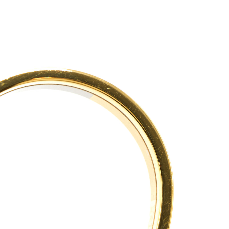 Hermes Size PM Clic H Bracelet Blanc Gold Tone
