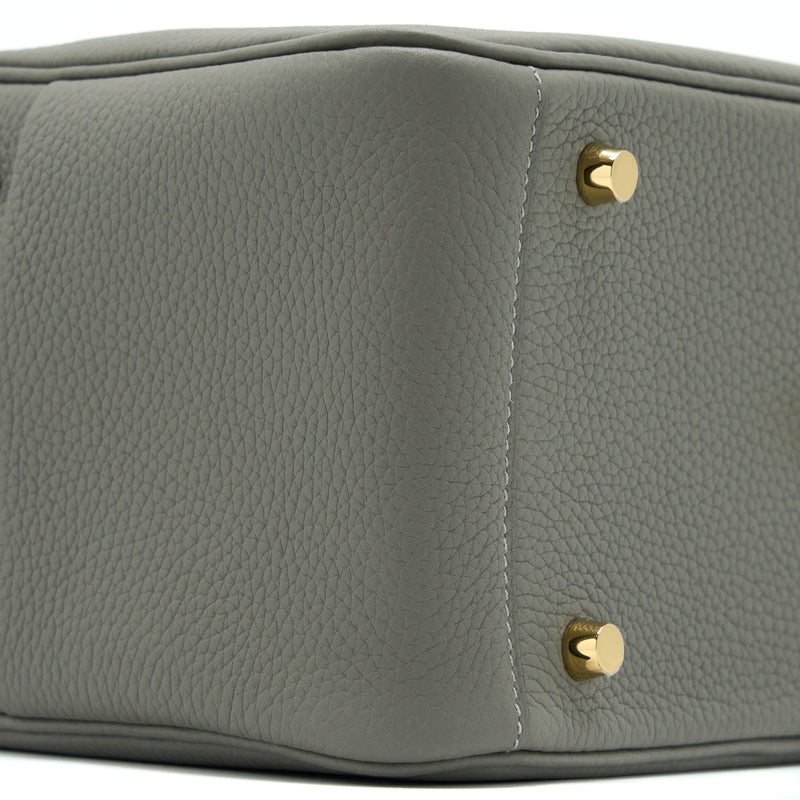 Hermes Lindy 26 Clemence 0L Gris Meyer GHW Stamp U