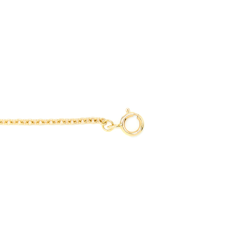 Tiffany Size SM Smile Bracelet Yellow Gold