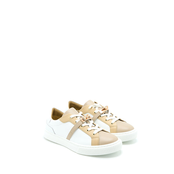 Hermes Size 38 Femme Day Sneaker Calfskin Multicolour RGHW