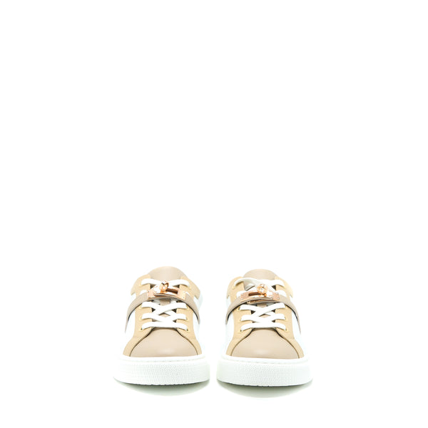 Hermes Size 38 Femme Day Sneaker Calfskin Multicolour RGHW