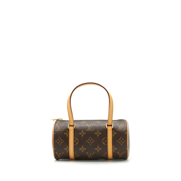 Louis Vuitton Vintage Papillon Mini 19 cm Monogram Canvas GHW