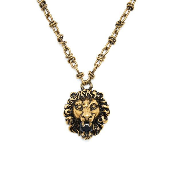 Gucci Lion Long Necklace (large Version)