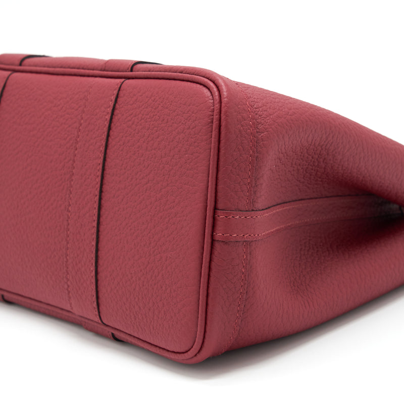 Hermes Garden Party 30 Vache Country K1 Rouge Grenat SHW Stamp U