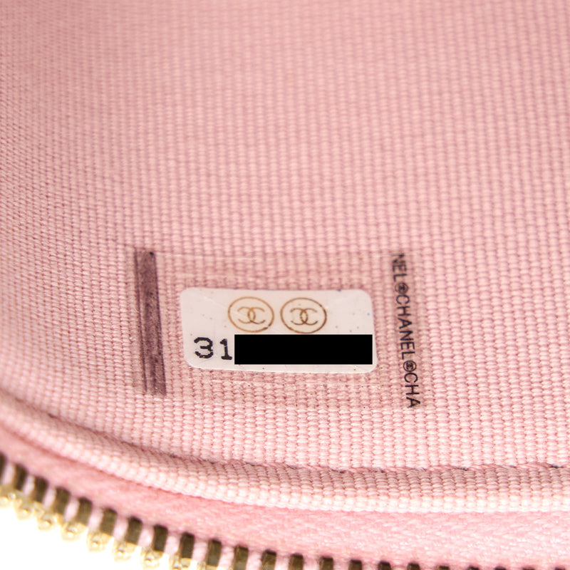Chanel 22C Long Vanity With Chain Caviar Pink LGHW