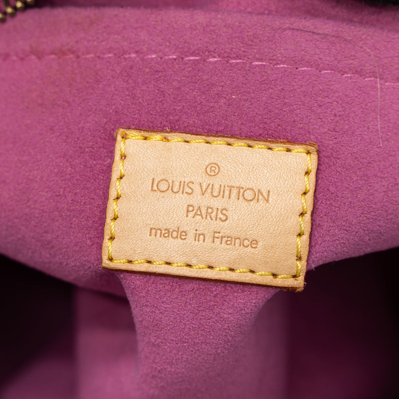 Louis Vuitton Vintage Neo Speedy Monogram Denim Pink GHW