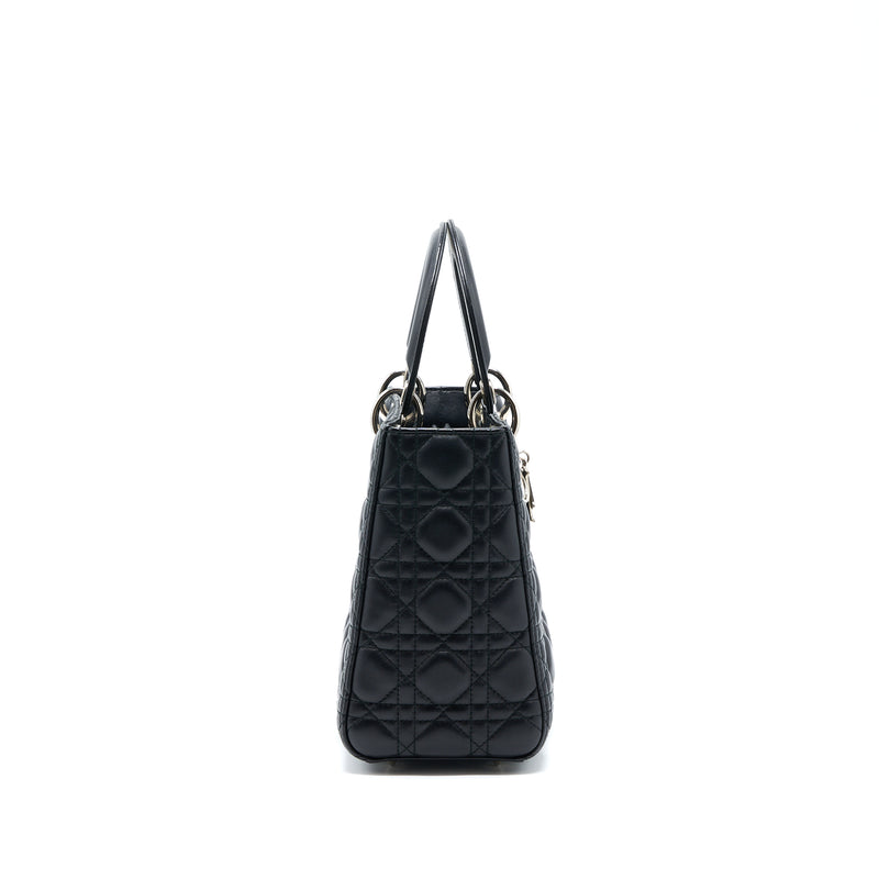 Dior Medium Lady Dior Lambskin Black SHW