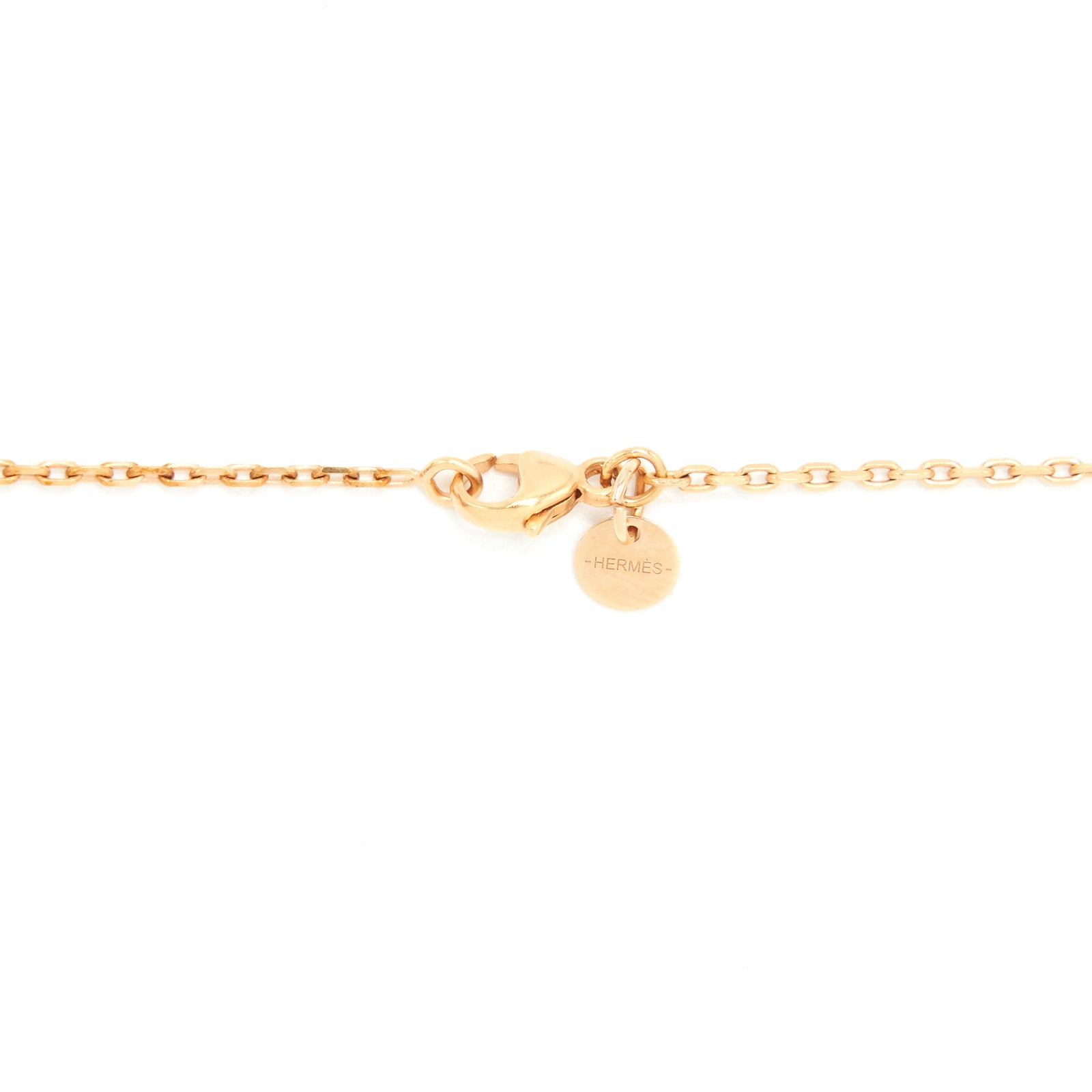 Hermes As De Coeur Pendant, Small Model, Black RGHW