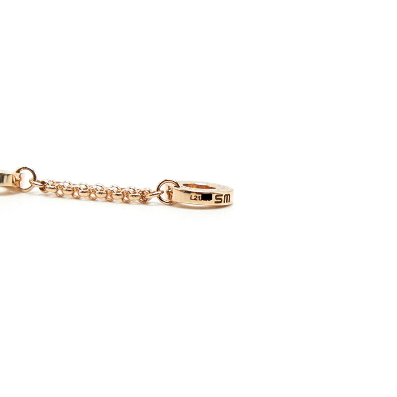 BVLGARI CUORE BRACELET PINK GOLD AND MOTHER OF PEARL