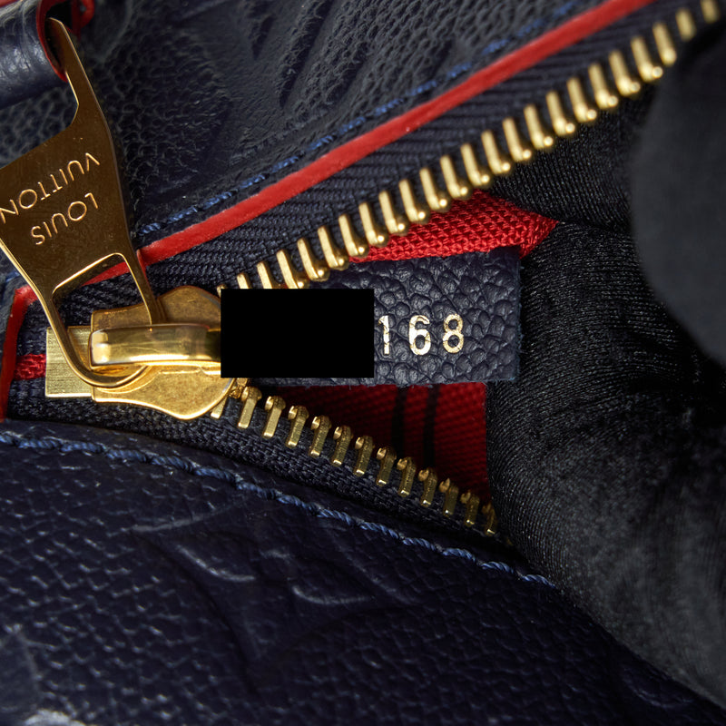 Louis Vuitton Pochette Metis In Marine Rouge Empreinte SOLD