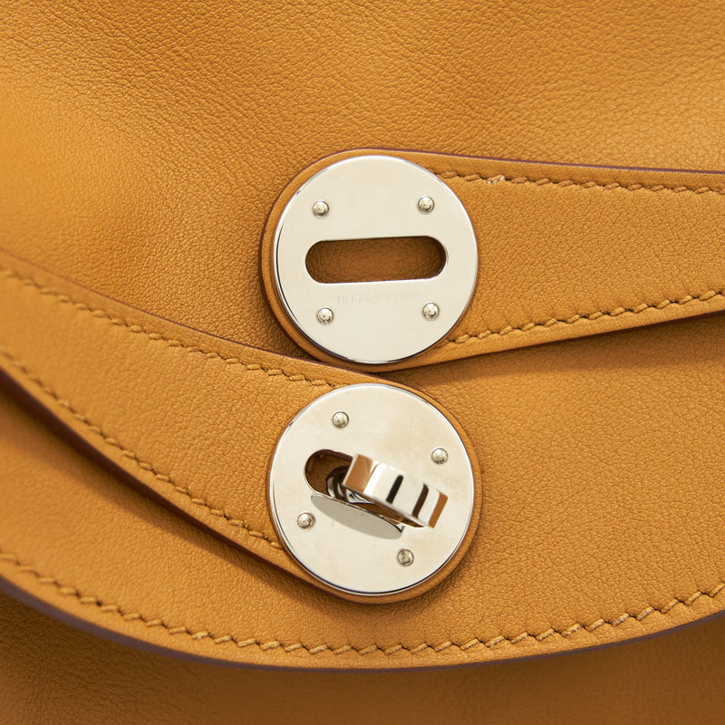 Hermes Lindy 26 Swift Sesame/Lime SHW Stamp Z