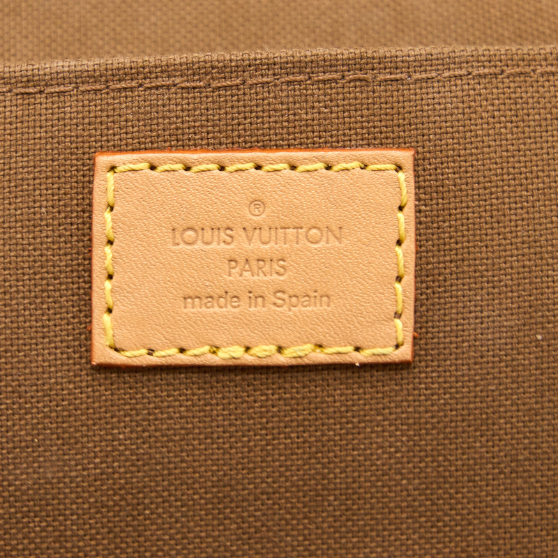 Louis Vuitton Petit Sac Plat Monogram Canvas GHW (New version)