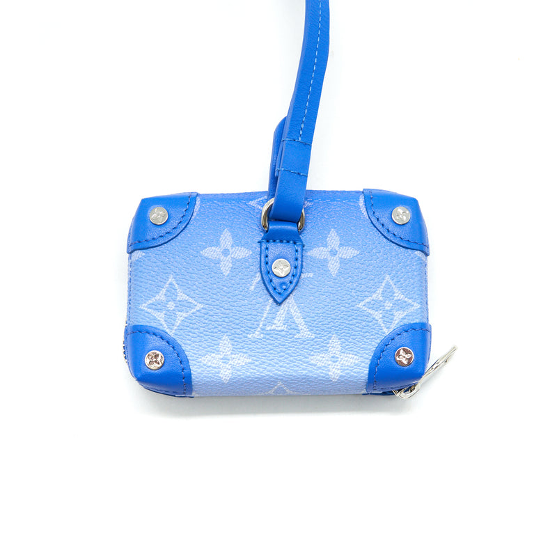 LOUIS VUITTON Monogram Clouds Card Holder With Strap