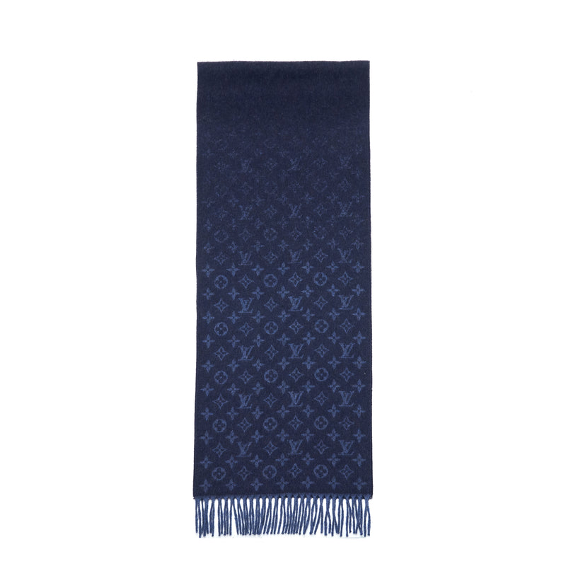 monogram gradient scarf louis