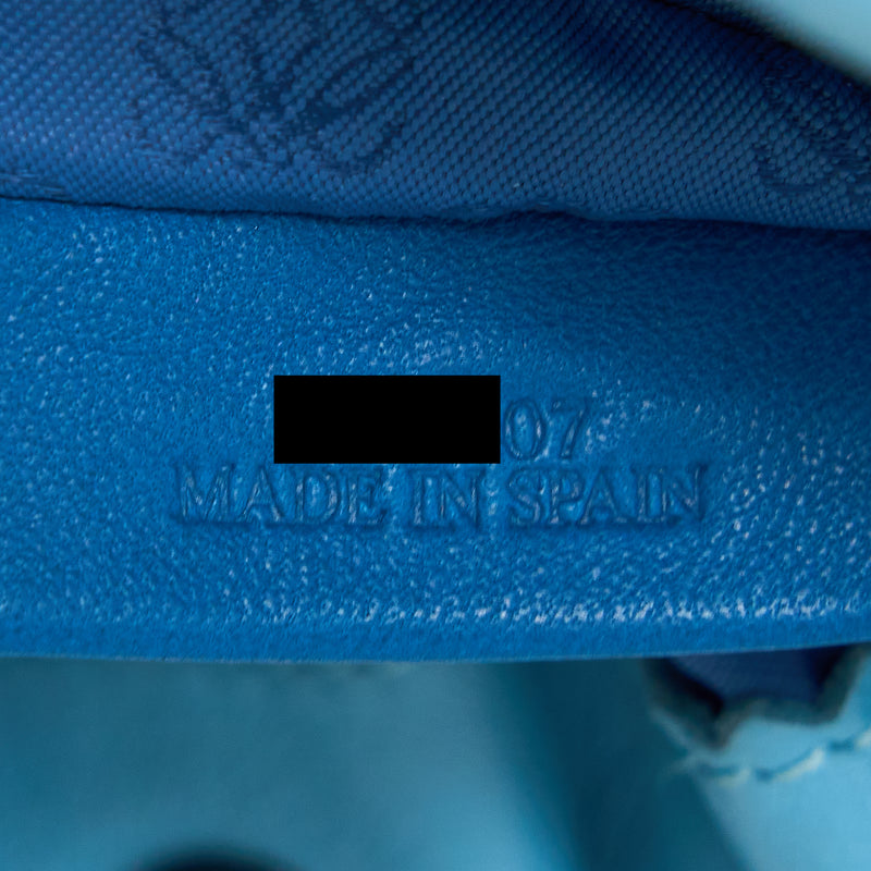 Loewe Mini Flamenco Nappa Blue SHW