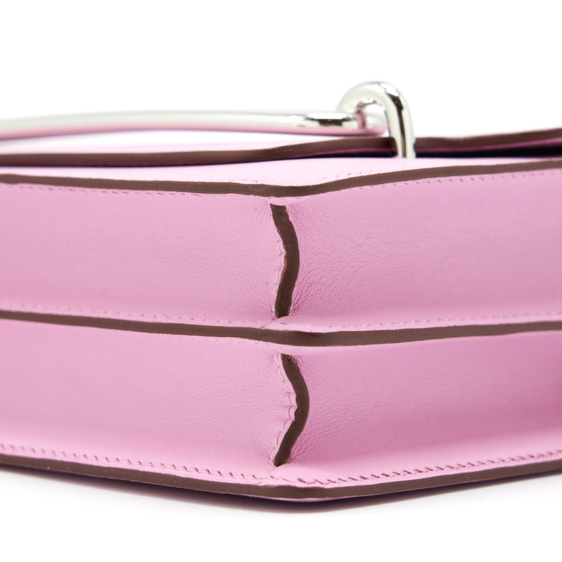 Hermes Mini Roulis Swift Mauve Sylvestre SHW Stamp U
