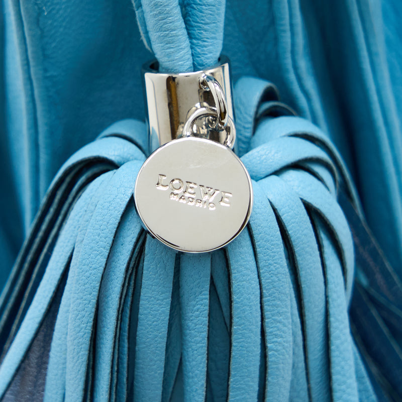 Loewe Mini Flamenco Nappa Blue SHW