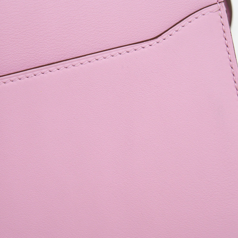Hermes Mini Roulis Swift Mauve Sylvestre SHW Stamp U